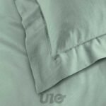 TAIE D'OREILLER OXFORD 63 x 63 CM Uni 57 Fils Lina - Image 5