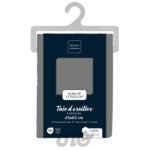 TAIE D'OREILLER OXFORD 63 x 63 CM Uni 57 Fils Lina - Image 14