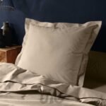 TAIE D'OREILLER OXFORD 63 x 63 CM Uni 57 Fils Lina - Image 33