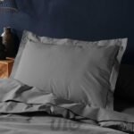 TAIE D'OREILLER OXFORD 50 x 70 CM Uni 57 Fils Lina - Image 3