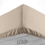 DRAP HOUSSE 1 PERSONNE 90 x 200 CM Uni 57 Fils Lina - Image 17