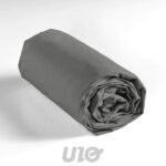 DRAP HOUSSE 1 PERSONNE 90 x 190 CM Uni 57 Fils Lina - Image 5