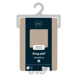 DRAP PLAT 2 PERSONNES 240 x 300 CM Uni 57 Fils Lina - Image 14