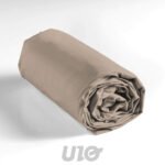 DRAP HOUSSE 1 PERSONNE 90 x 190 CM Uni 57 Fils Lina - Image 26