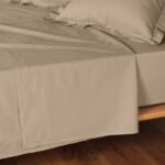 DRAP PLAT 2 PERSONNES 240 x 300 CM Uni 57 Fils Lina - Image 15