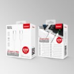 F8216 Câble TPE Type C vers Type C pour ip 15 60W Max 1m - Blanc