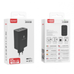 Charger 3 Port J8565 65W Black USB-A +2 USB Type-C - Image 3