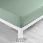 DRAP HOUSSE 1 PERSONNE 90 x 190 CM Uni 57 Fils Lina - Image 36