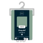 DRAP PLAT 2 PERSONNES 240 x 300 CM Uni 57 Fils Lina - Image 2