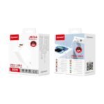 J8266 Prise USB+Type-C 20W 3A QC3.0+PD Blanc