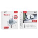 J8577 Prise 2 Port USB-C 25W*2 PD Blanc