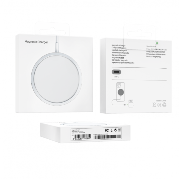 F1068/CB008 Chargeur Wireless 15W pour iphone iwatch