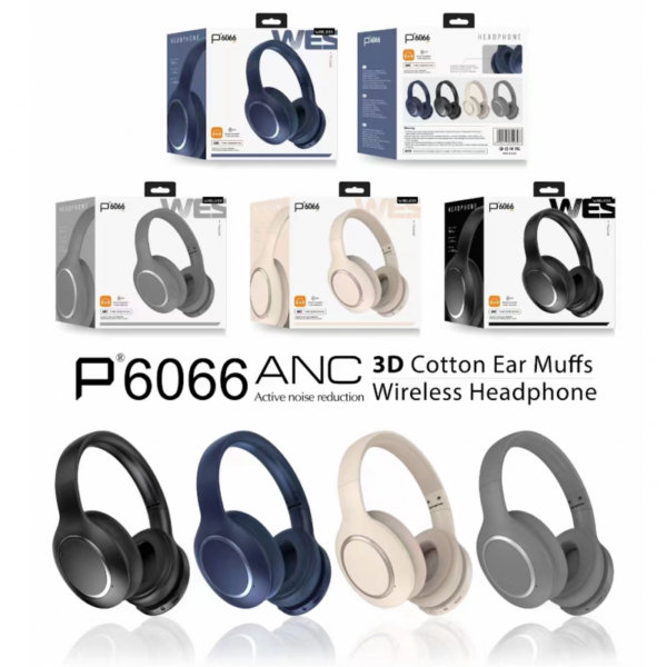 Casque P6066 Wireless Bluetooth