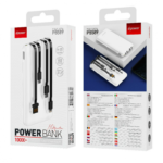 Powerbank P8589 avec Cable White 10000mAh