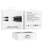 J8548 Prise PD 25W + Cable Type-C vers Type-C Noir Chargeur Complet - Image 2